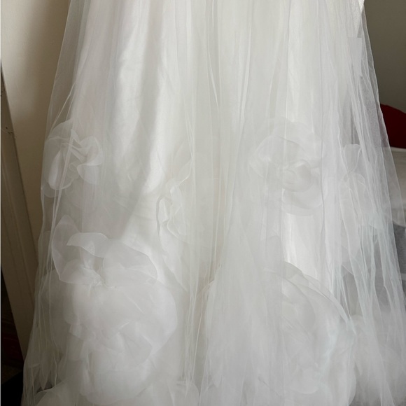 Strapless wedding dress size XL - Picture 4 of 12